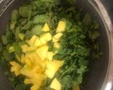 Green chutney-mint & coriander chutney with raw mango recipe step 2 photo