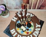 Foto langkah ke 4 dari resep Puding Susu Cokelat Birthday.