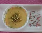 A picture of step 11 of #Ramadan.... Mango Firni.