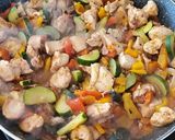 Foto del paso 9 de la receta: María's pollo Alambre
