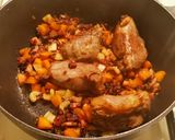 Une image de l'étape 3 de Joues de Porc au Cidre-Miel avec Purée.