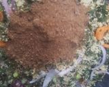 A picture of step 5 of Cous cous grits.