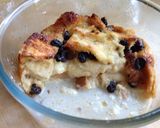 A picture of step 8 of Bread and butter pudding.