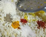 A picture of step 2 of Poha mixture.