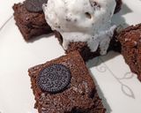 A picture of step 9 of Nutella Swirl Fudge Brownie 🤎🤎.