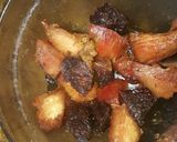A picture of step 4 of Rice and Beans Jollof.