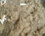 A picture of step 8 of Suji halwa.