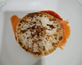 Foto del paso 5 de la receta: Hamburguesa de merluza y gambas con salmón ahumado