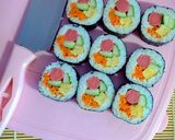 Foto langkah ke 5 dari resep Kimbab / Sushi Roll.