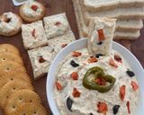 A picture of step 3 of Spicy spread cheese.