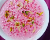 A picture of step 3 of Strawberry Sago Custard Pudding.