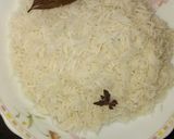 A picture of step 5 of Plain White Rice🍚.