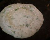 A picture of step 2 of Chawal ke atte ke babru.