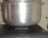 A picture of step 8 of Chocolate cake (improvised oven).
