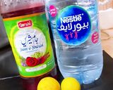 A picture of step 1 of Red Sharbat with Lemon.