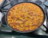 Une image de l'étape 8 de Maxi gâteau façon tarte aux mirabelles et miel.