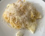 A picture of step 4 of Spaghetti with Fried Eggs.