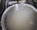 A picture of step 5 of Almond layer besan barfi.