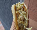 Foto del paso 13 de la receta: Arepa🥯rellena🌽de pollo, aguacate🥑plátano🥙macho maduro🧆