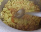 A picture of step 4 of Lauki ki bhujia (Gourd).