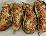 Foto del paso 9 de la receta: Berenjenas rellenas y salteado gourmet