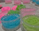 Foto langkah ke 10 dari resep R50. Puding mawar kaca.