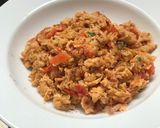 Hình bước làm 2 của món Trứng xào cà chua