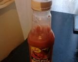 A picture of step 3 of Just added salad with chilli sauce.