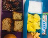 A picture of step 1 of Easy LunchboxHow to make Banana Bread.
