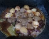 Foto langkah ke 3 dari resep Baso telur kecap.