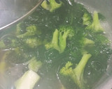 Foto del paso 2 de la receta: Crema de brócoli y espinacas