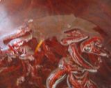 Foto del paso 2 de la receta: Tortilla de espinaca, betarraga, zanahoria, papa y cebolla caramelizada