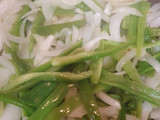 Pechuga de pollo con pimientos