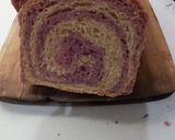 Foto langkah ke 5 dari resep Roti Tawar Gandum Ubi Ungu.