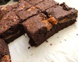 Φωτογραφία βήματος 15 της συνταγής Brownies με καραμέλα
