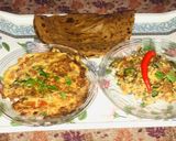 A picture of step 7 of Piyazi omelette💕پیازی آملیٹ💕.
