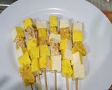 Foto langkah ke 3 dari resep Sate tahu & tempe.