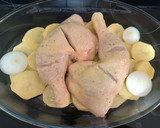 Foto del paso 2 de la receta: Pollo al horno con mostaza y miel