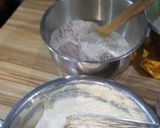 A picture of step 10 of 3 flavors Cake (CHOCOLATE, VANILLA, RED VELVET CAKES).