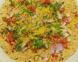 A picture of step 4 of Masala Papad.