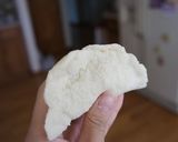 A picture of step 5 of Crispy Baked Curry Buns (No Frying!) with Pancake Mix.