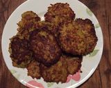 A picture of step 4 of Vegetarian Potato Patties (Persian Kookoo).