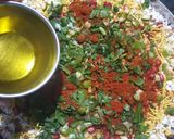 A picture of step 4 of Dhani Daliya Bhel.
