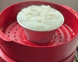 Foto langkah ke 4 dari resep Nasi Tim Ayam.