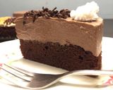 Foto langkah ke 8 dari resep Chocolate Cheesecake.