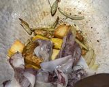 Foto langkah ke 4 dari resep Cumi Tempe Tahu Tiram.