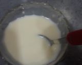 A picture of step 3 of Muskmelon icecream.