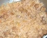 A picture of step 5 of Tiranga Pulao.