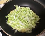 A picture of step 3 of Japanese Squid Okonomiyaki Pancake.