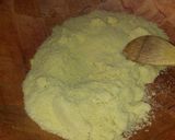 A picture of step 1 of Seffa with Raisins for Suhoor.